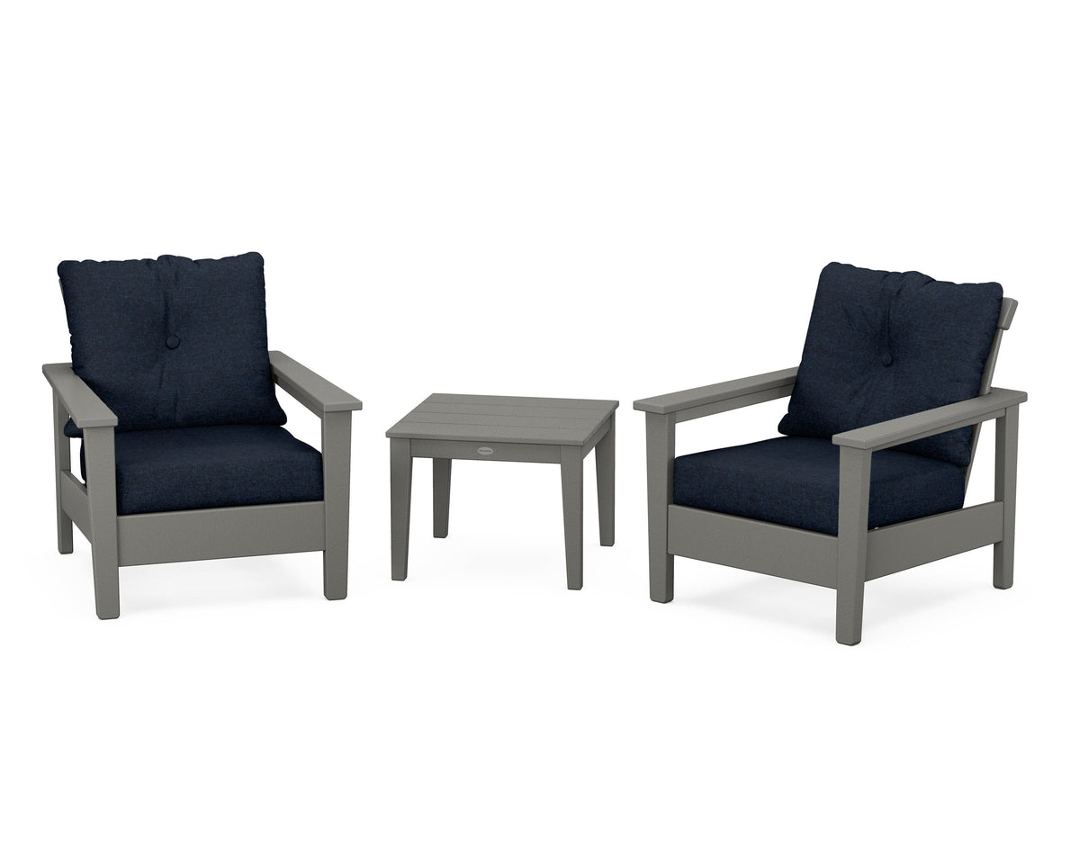 Prescott 3-Piece Deep Seating Set