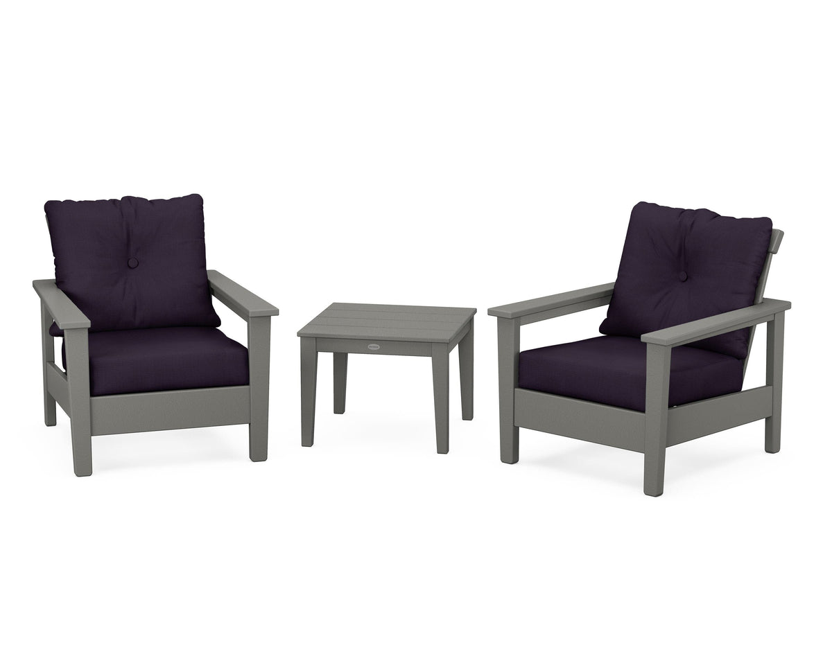 Prescott 3-Piece Deep Seating Set