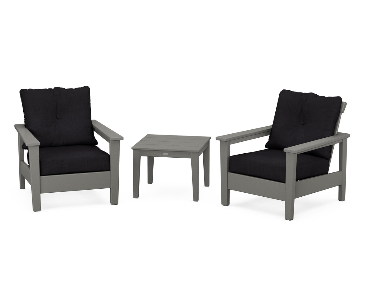 Prescott 3-Piece Deep Seating Set