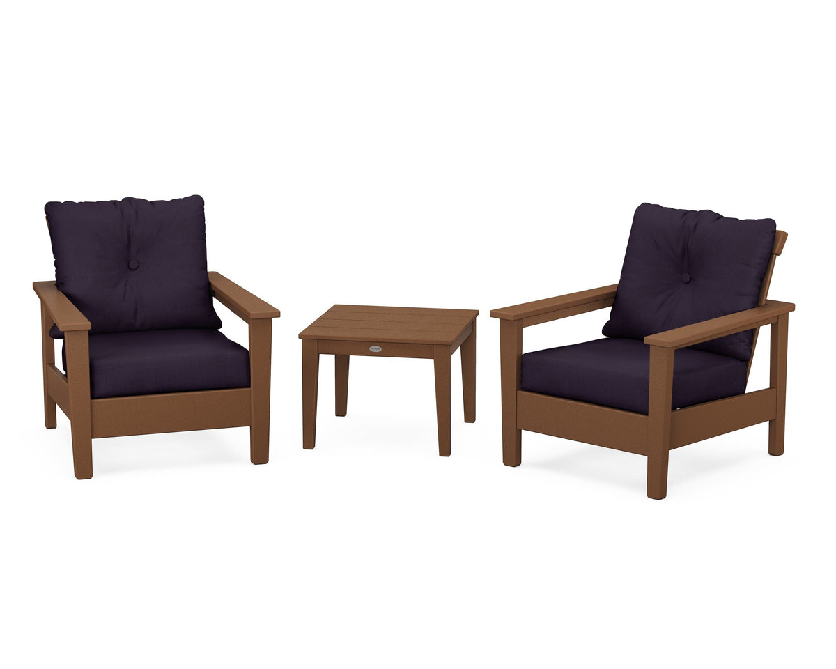 Prescott 3-Piece Deep Seating Set