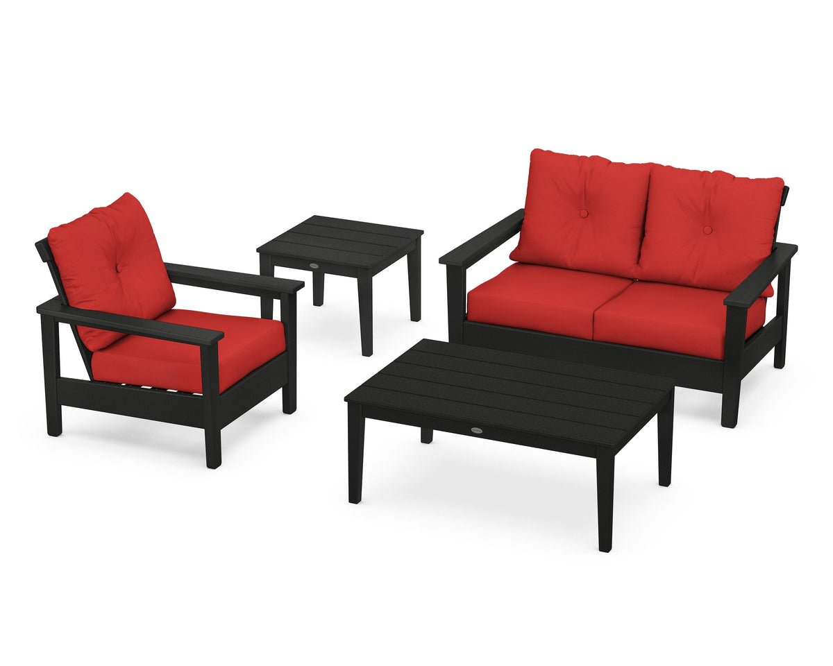 Prescott 4-Piece Deep Seating Set