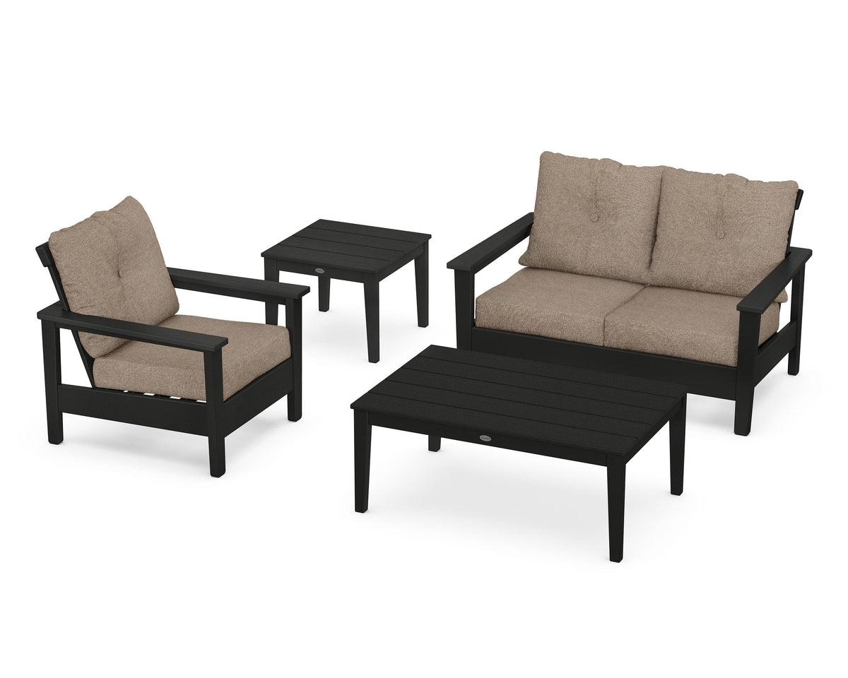 Prescott 4-Piece Deep Seating Set
