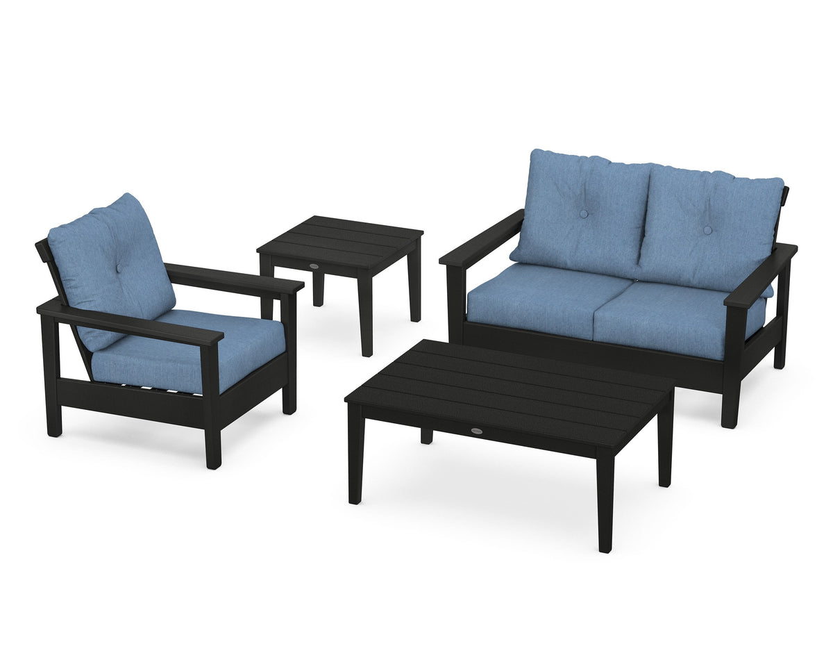 Prescott 4-Piece Deep Seating Set