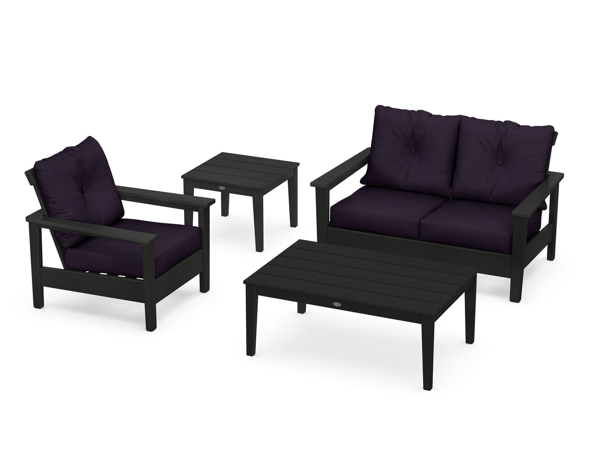 Prescott 4-Piece Deep Seating Set