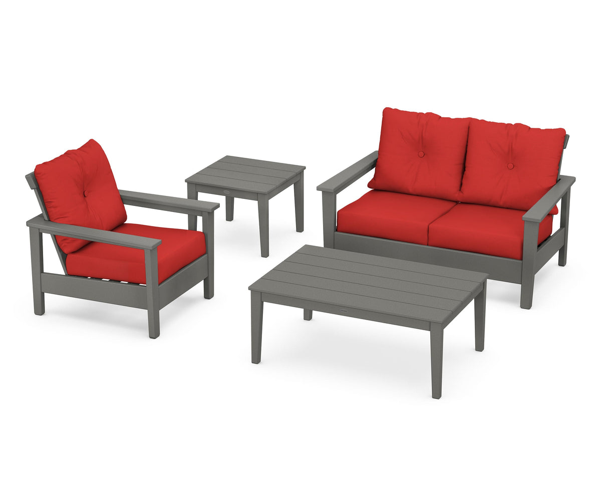 Prescott 4-Piece Deep Seating Set
