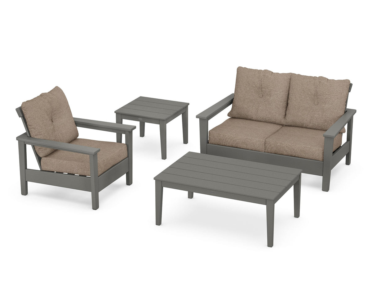 Prescott 4-Piece Deep Seating Set