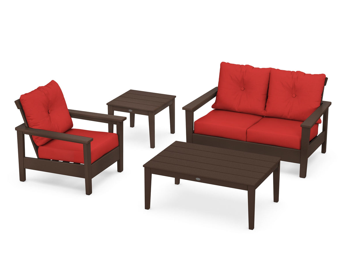 Prescott 4-Piece Deep Seating Set