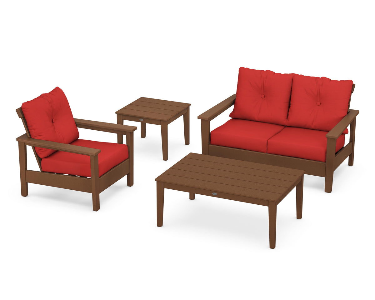 Prescott 4-Piece Deep Seating Set