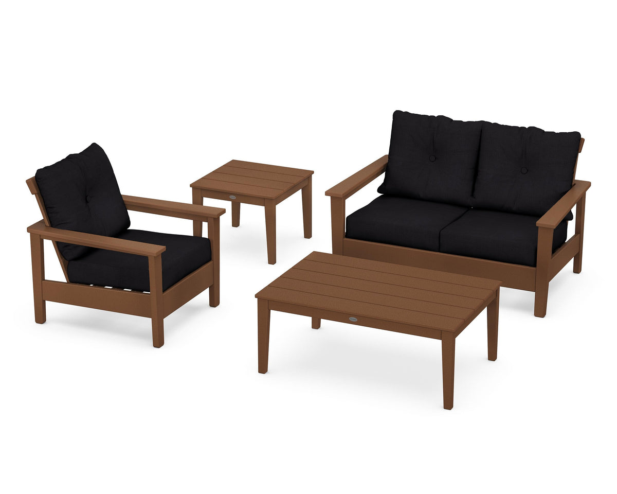 Prescott 4-Piece Deep Seating Set