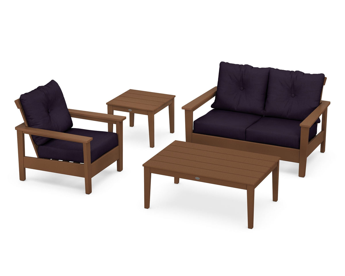 Prescott 4-Piece Deep Seating Set