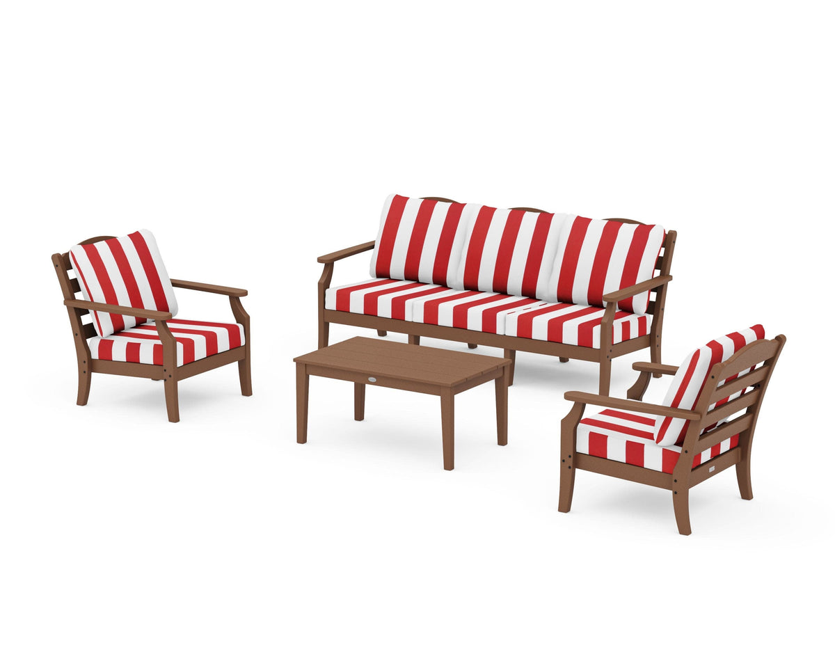 Savannah 4-Piece Deep Seating Set with Sofa