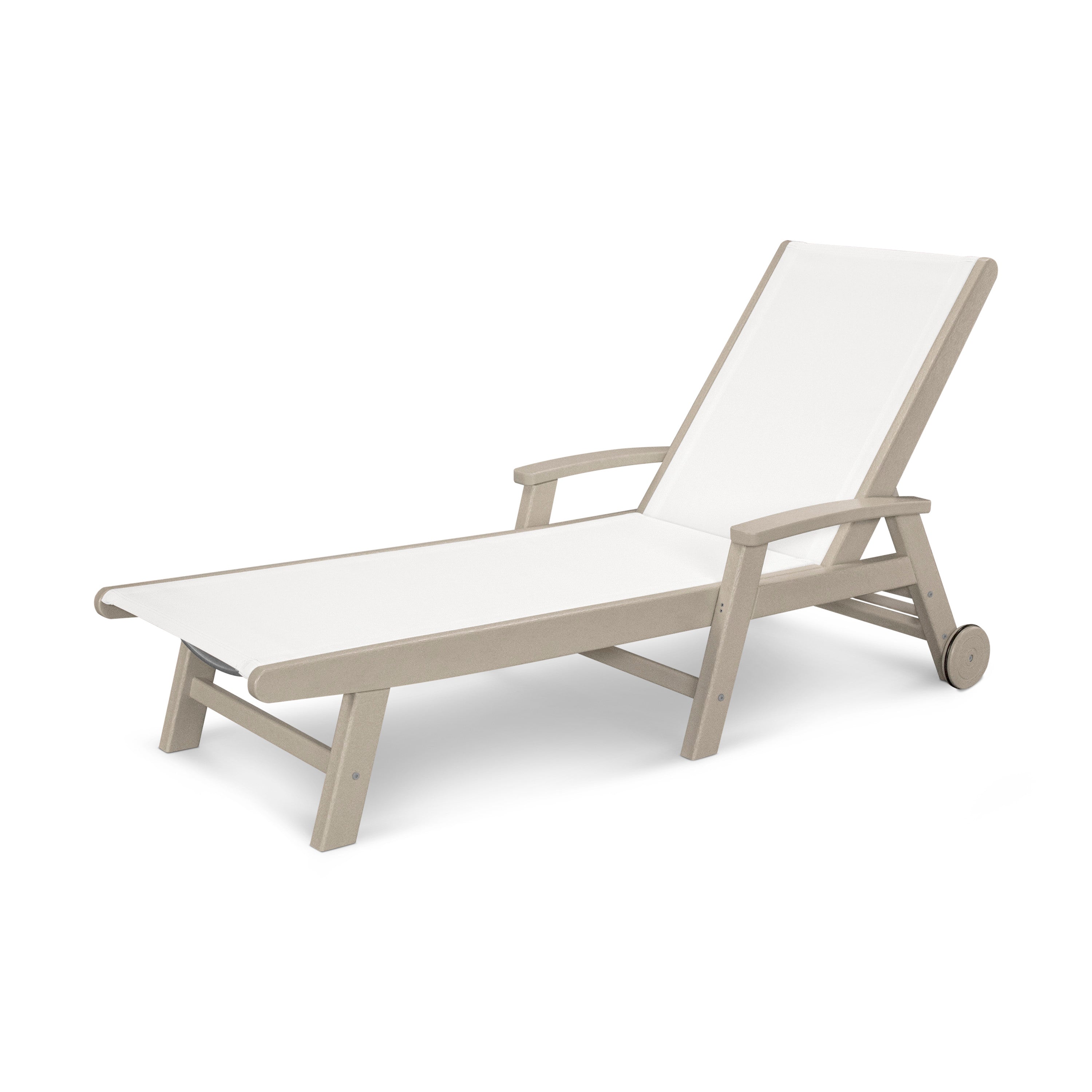 Coastal Chaise with Wheels