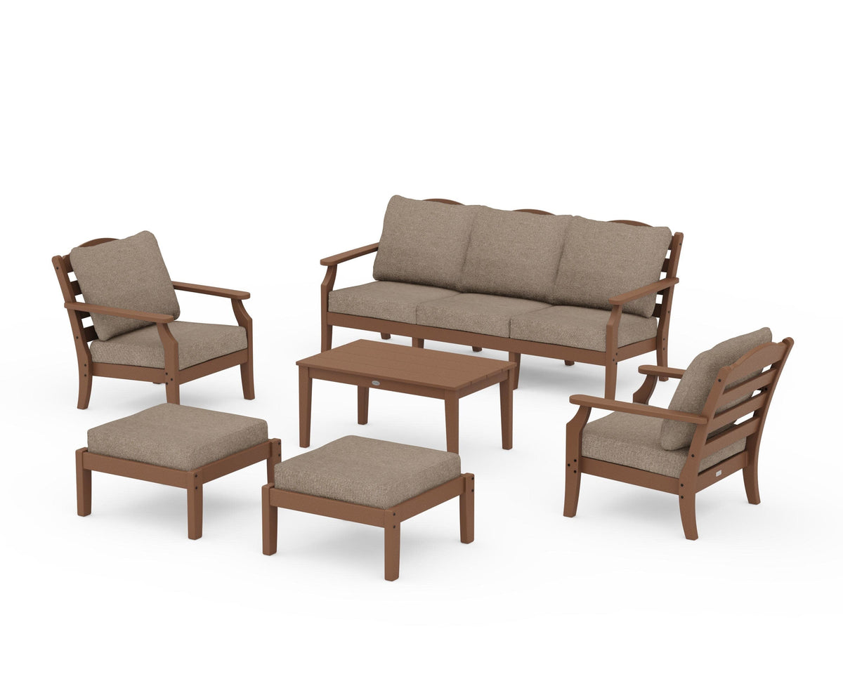 Savannah 6-Piece Lounge Sofa Set