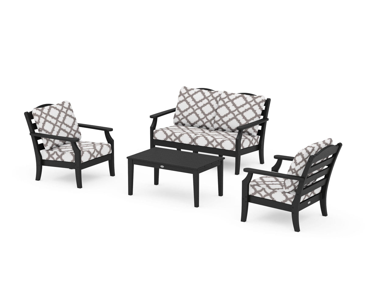 Savannah 4-Piece Deep Seating Set with Loveseat