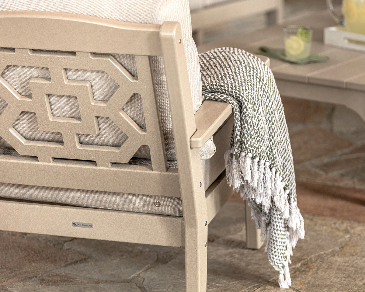 Chinoiserie Deep Seating Chair