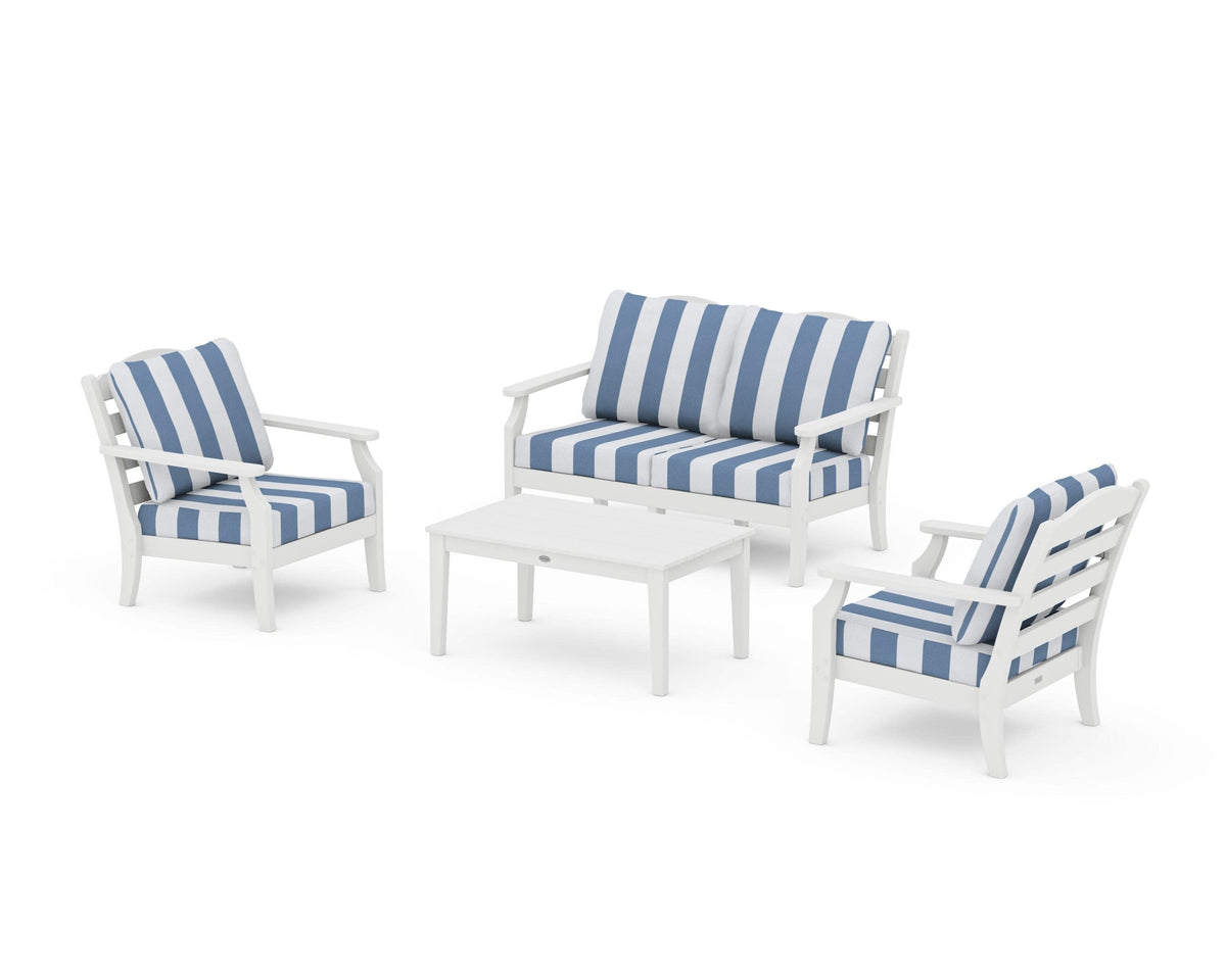 Savannah 4-Piece Deep Seating Set with Loveseat