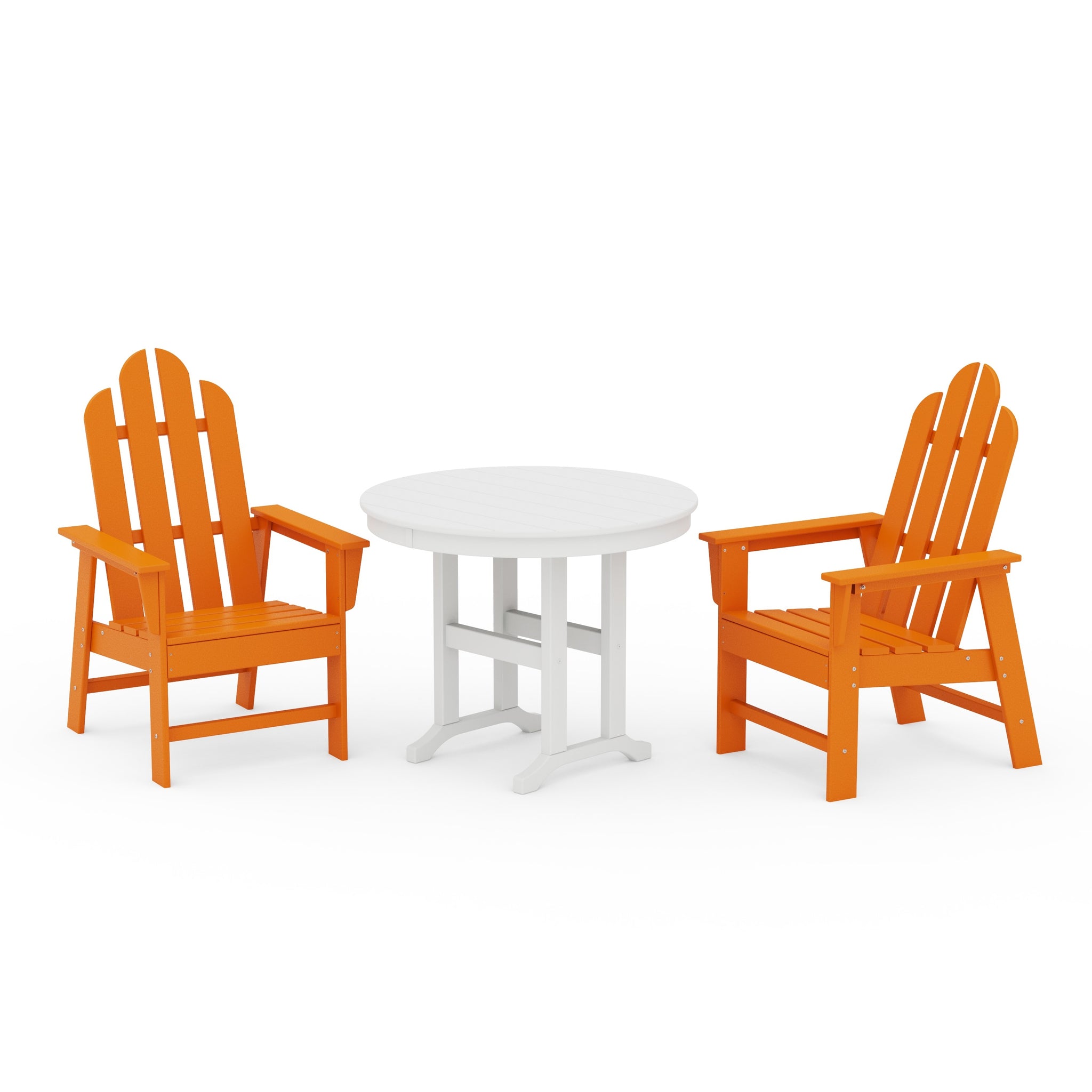 Long Island 3-Piece Round Dining Set