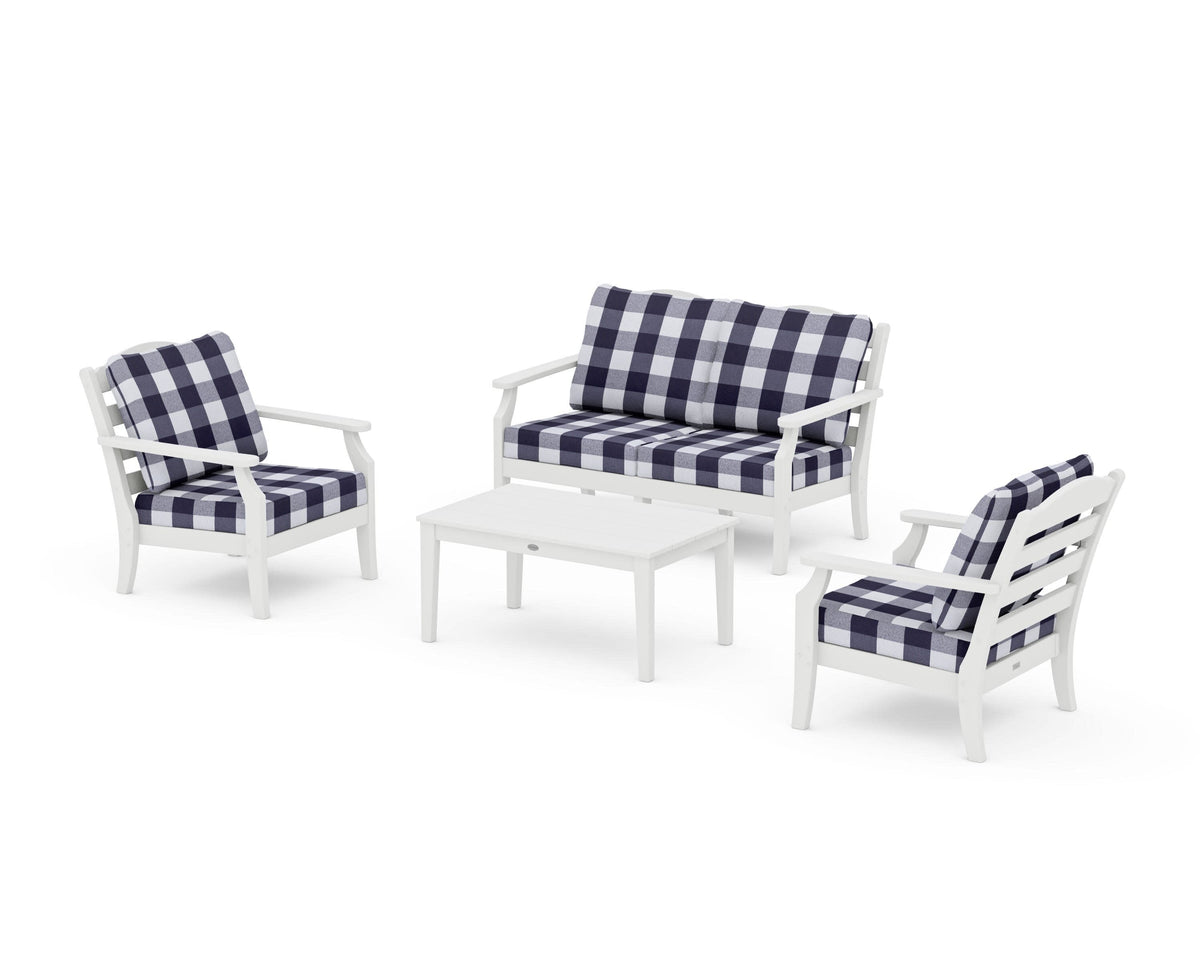 Savannah 4-Piece Deep Seating Set with Loveseat
