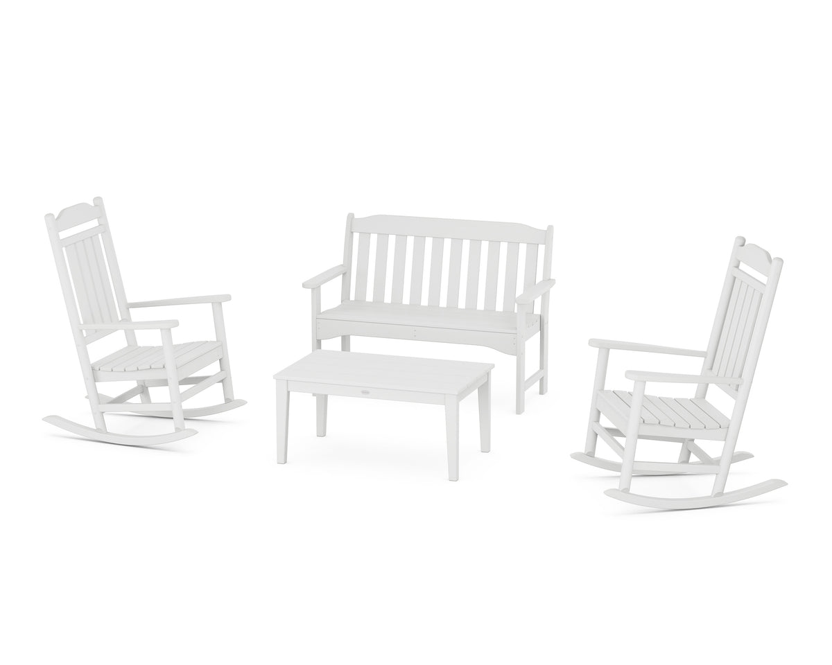 Cottage Legacy Rocking Chair 4-Piece Porch Set