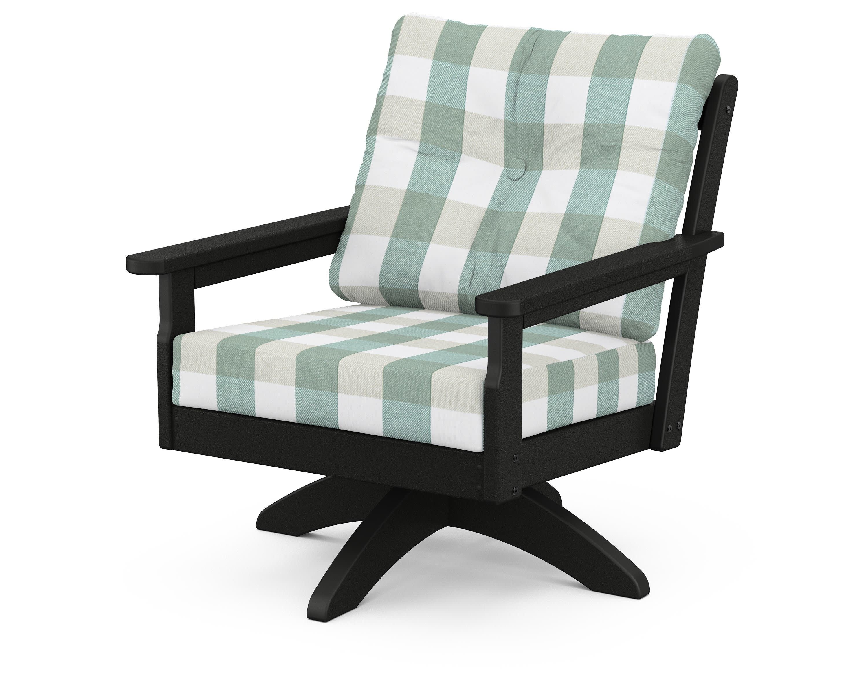 Vineyard Deep Seating Swivel Chair