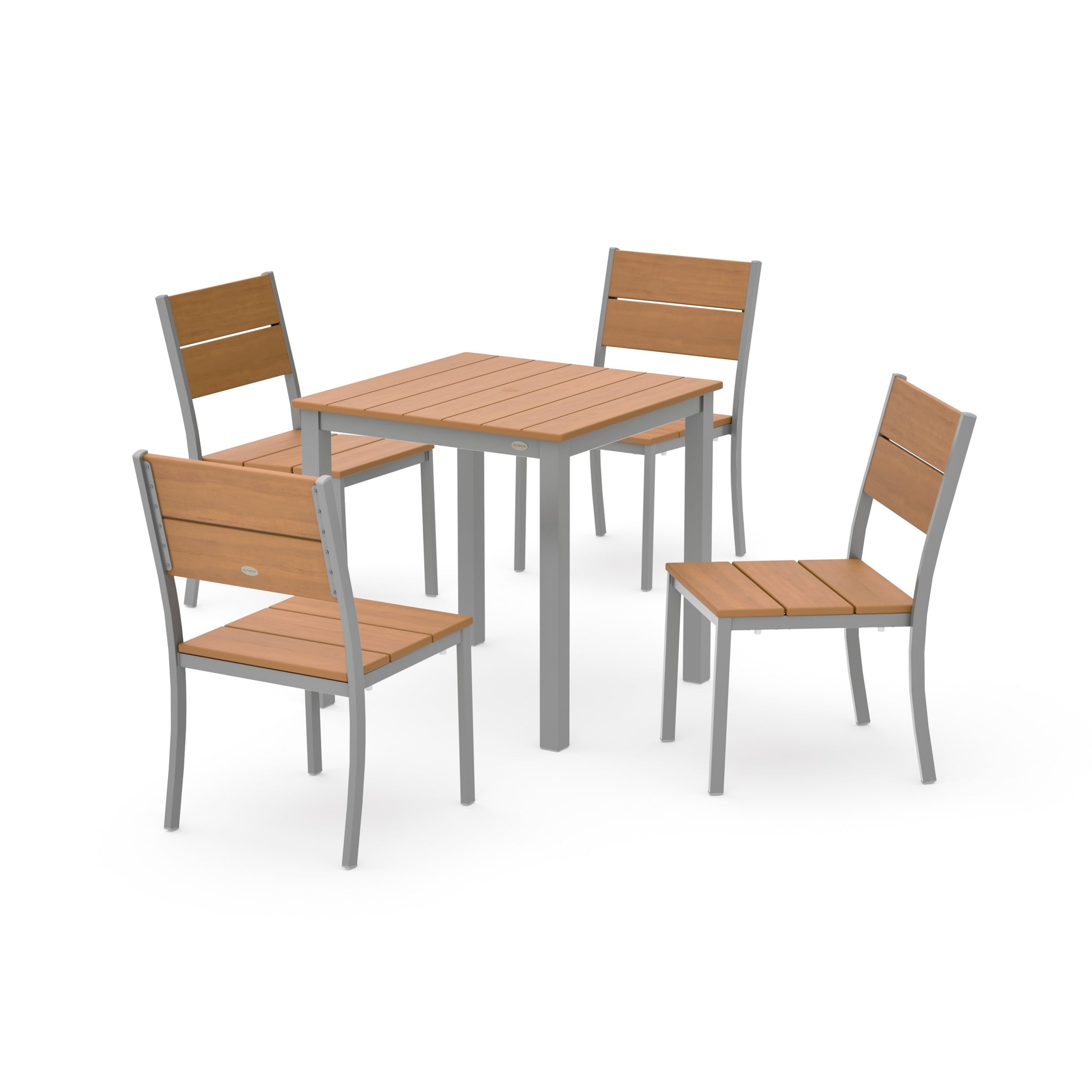 Main Street 5-Piece Square Dining Set- Small