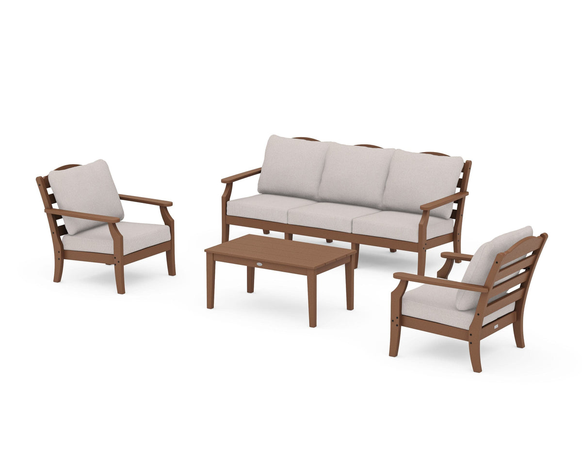 Savannah 4-Piece Deep Seating Set with Sofa