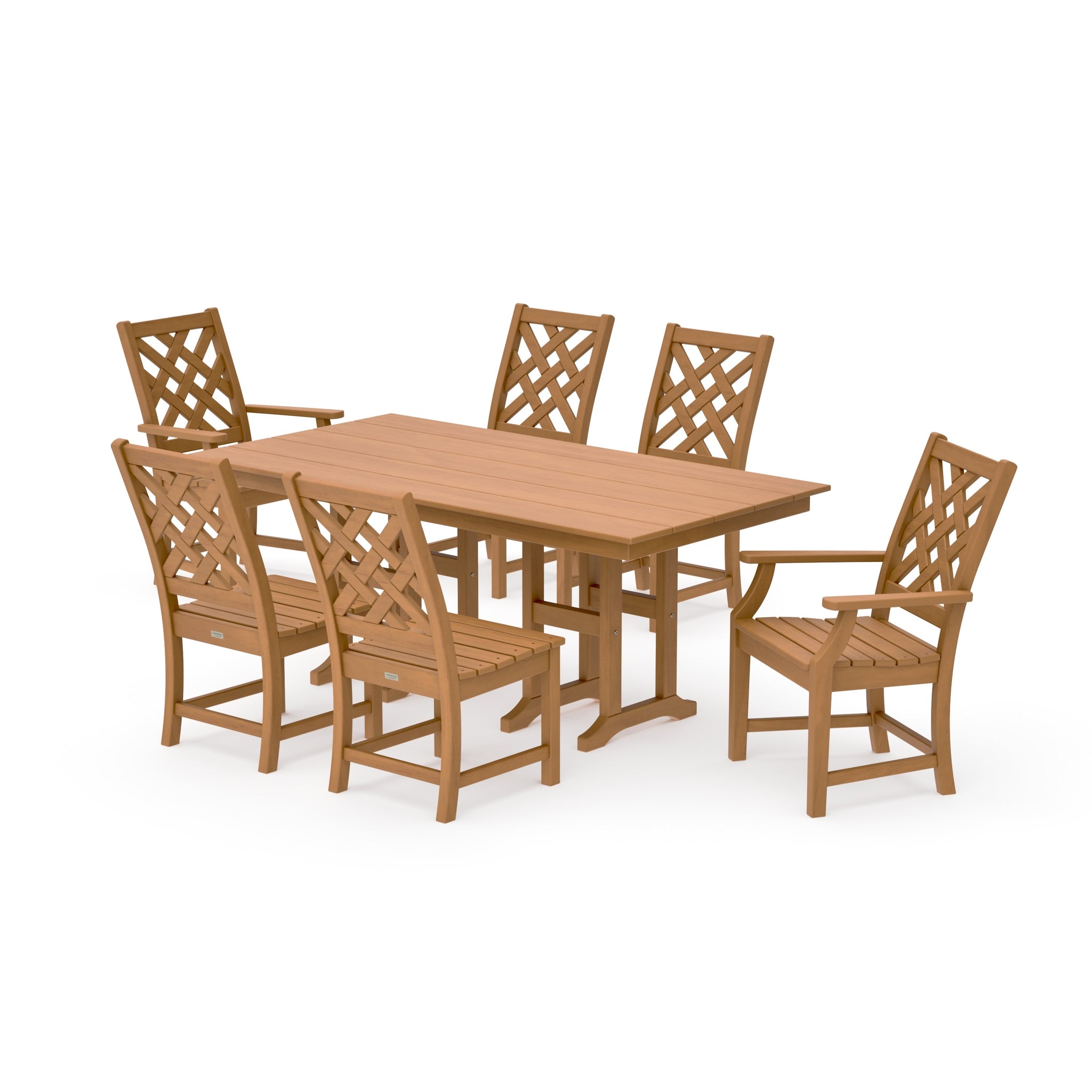 Wovendale 7-Piece Farmhouse Dining Set
