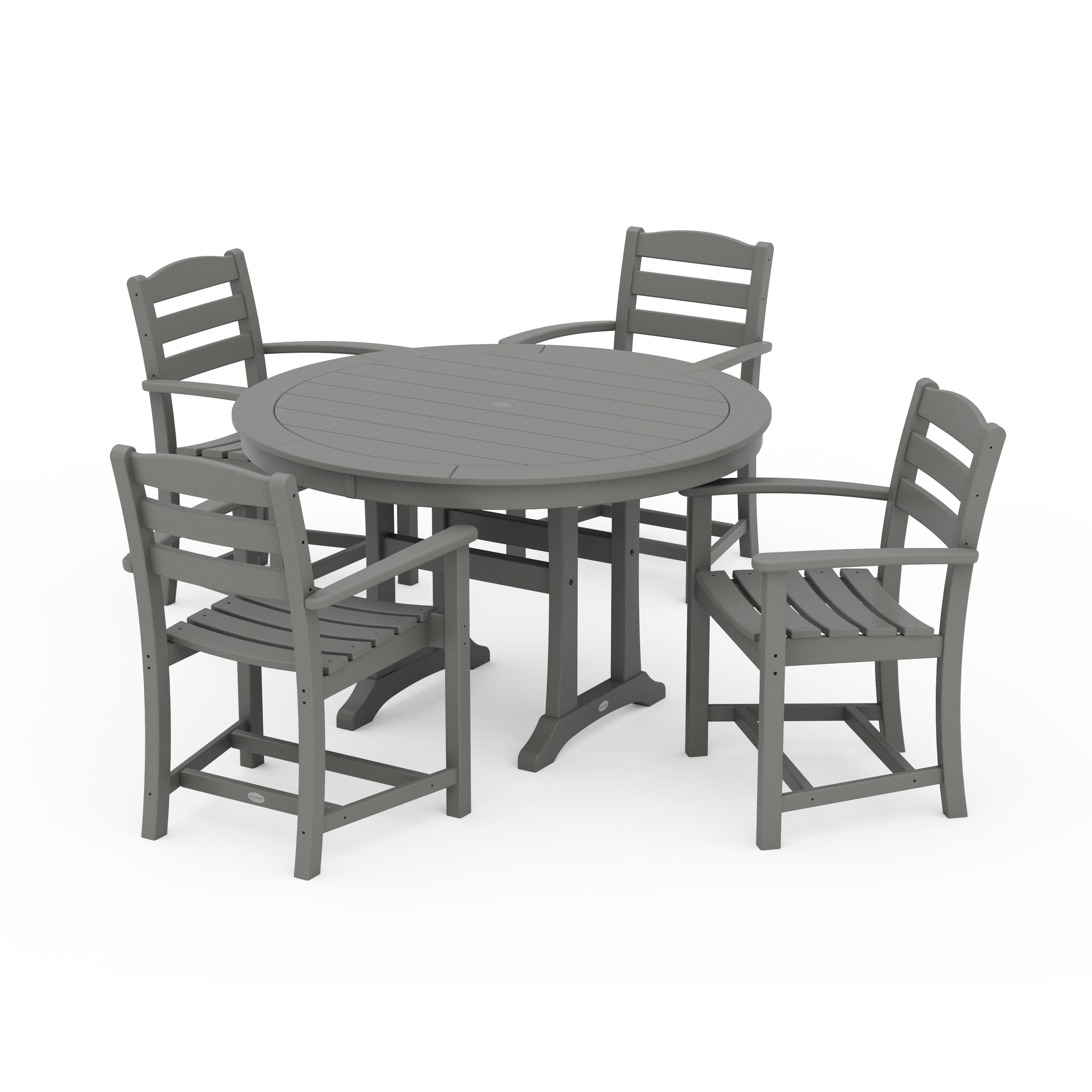 La Casa Café 5-Piece Arm Chair Dining Set