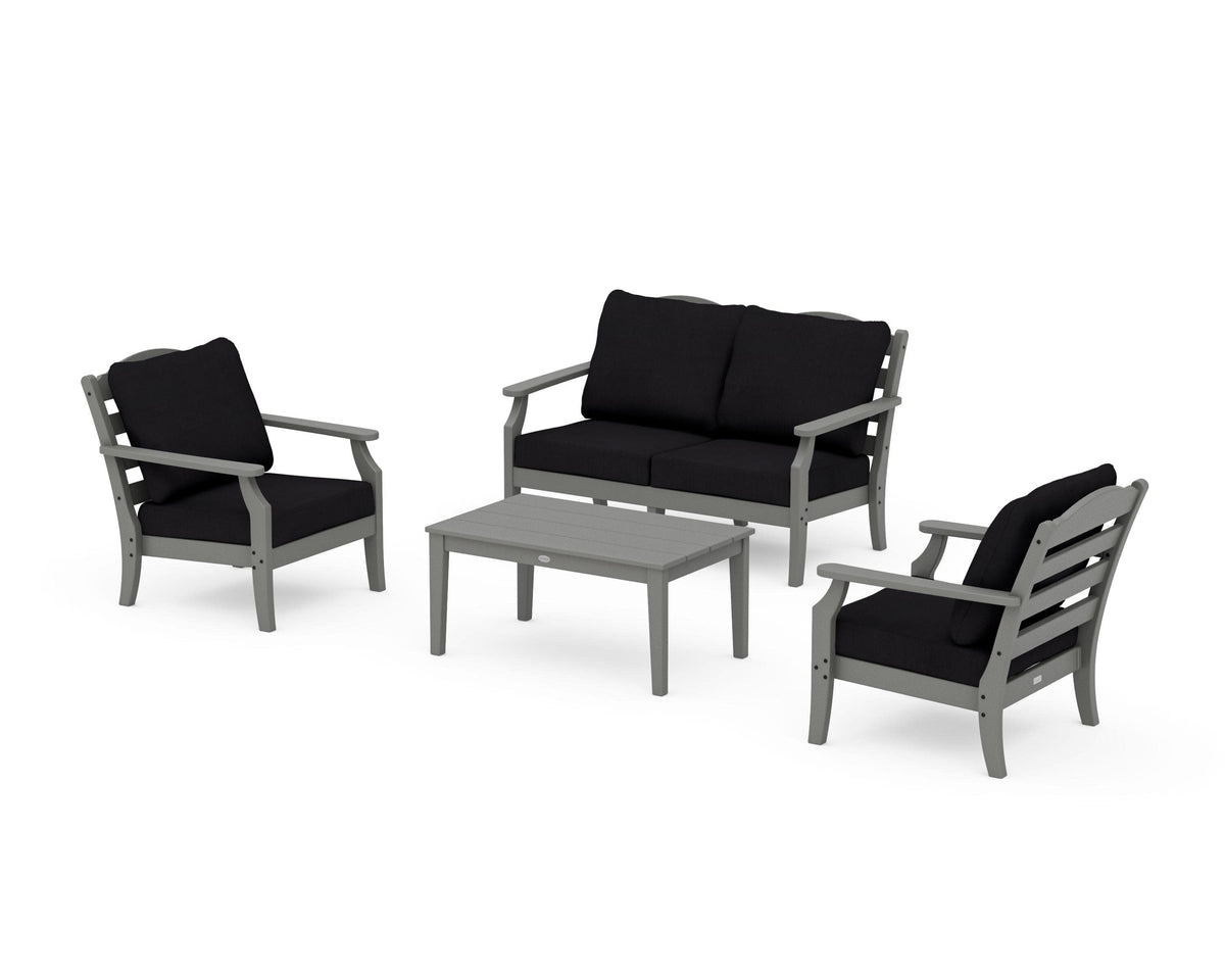Savannah 4-Piece Deep Seating Set with Loveseat
