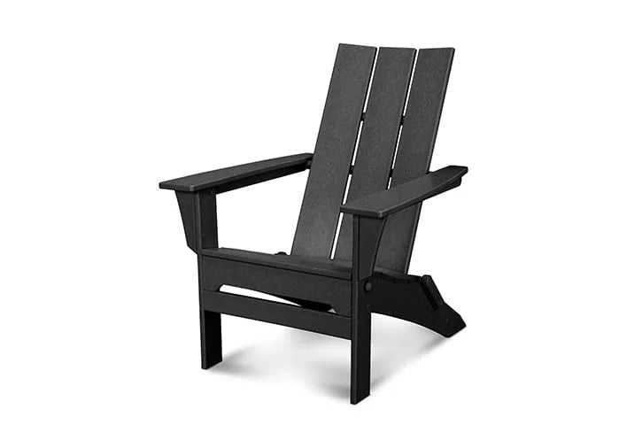 Black Adirondack Chair