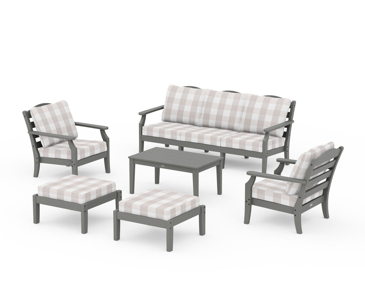 Savannah 6-Piece Lounge Sofa Set