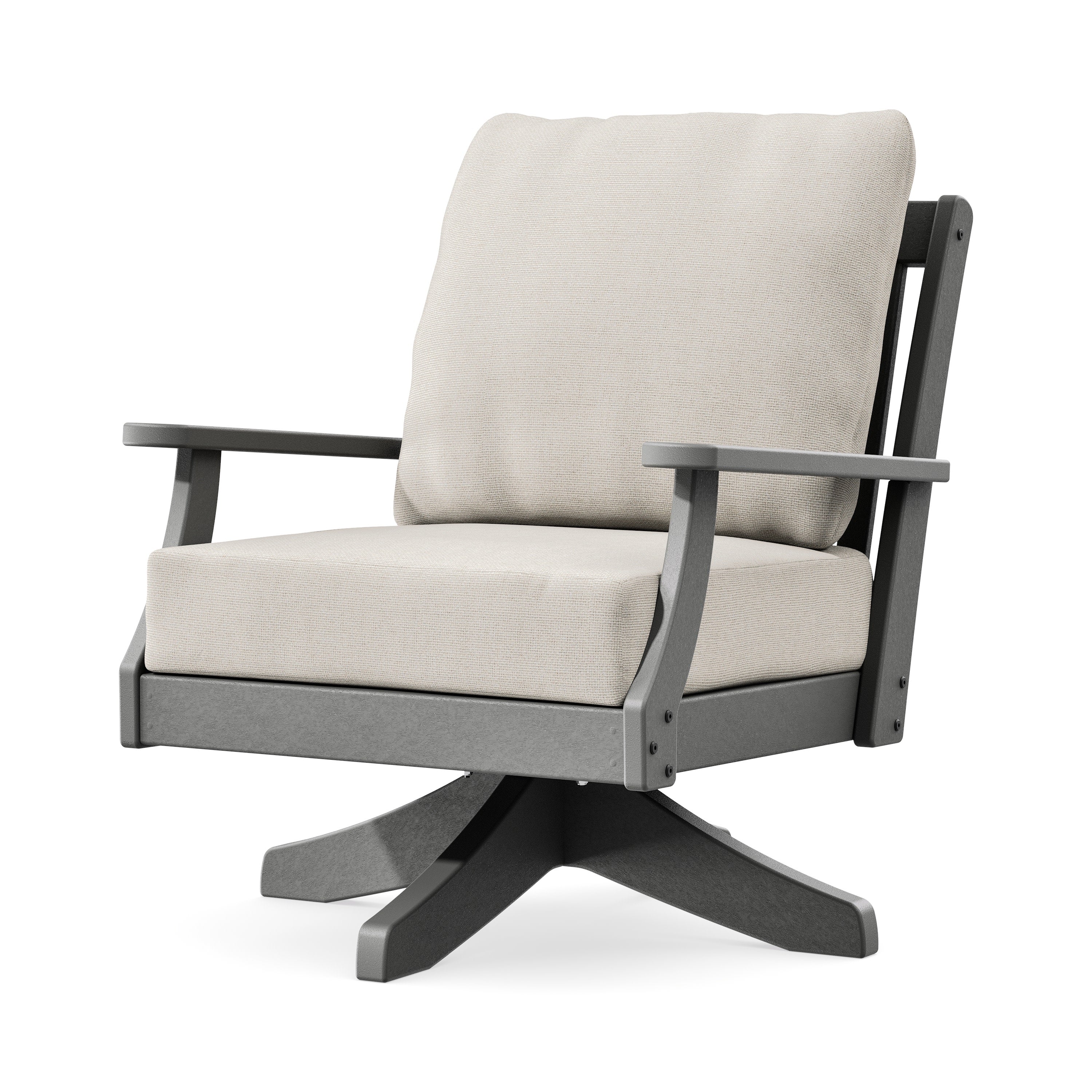Braxton Deep Seating Swivel Chair