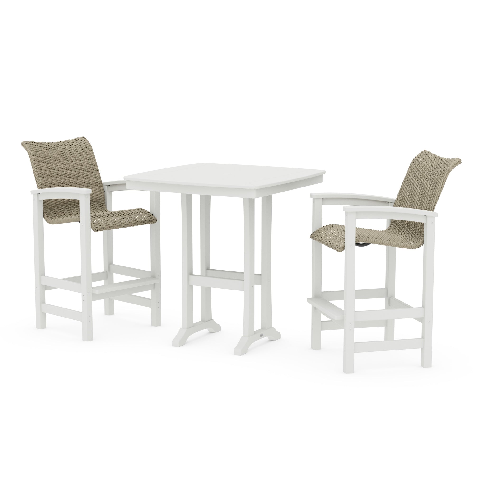 Coastal Woven 3-Piece Bar Set