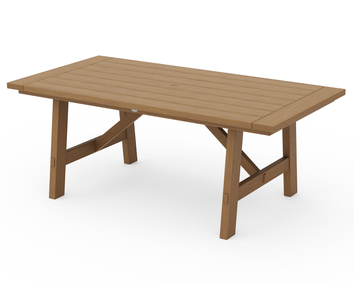 Rustic Farmhouse 39" x 75" Dining Table