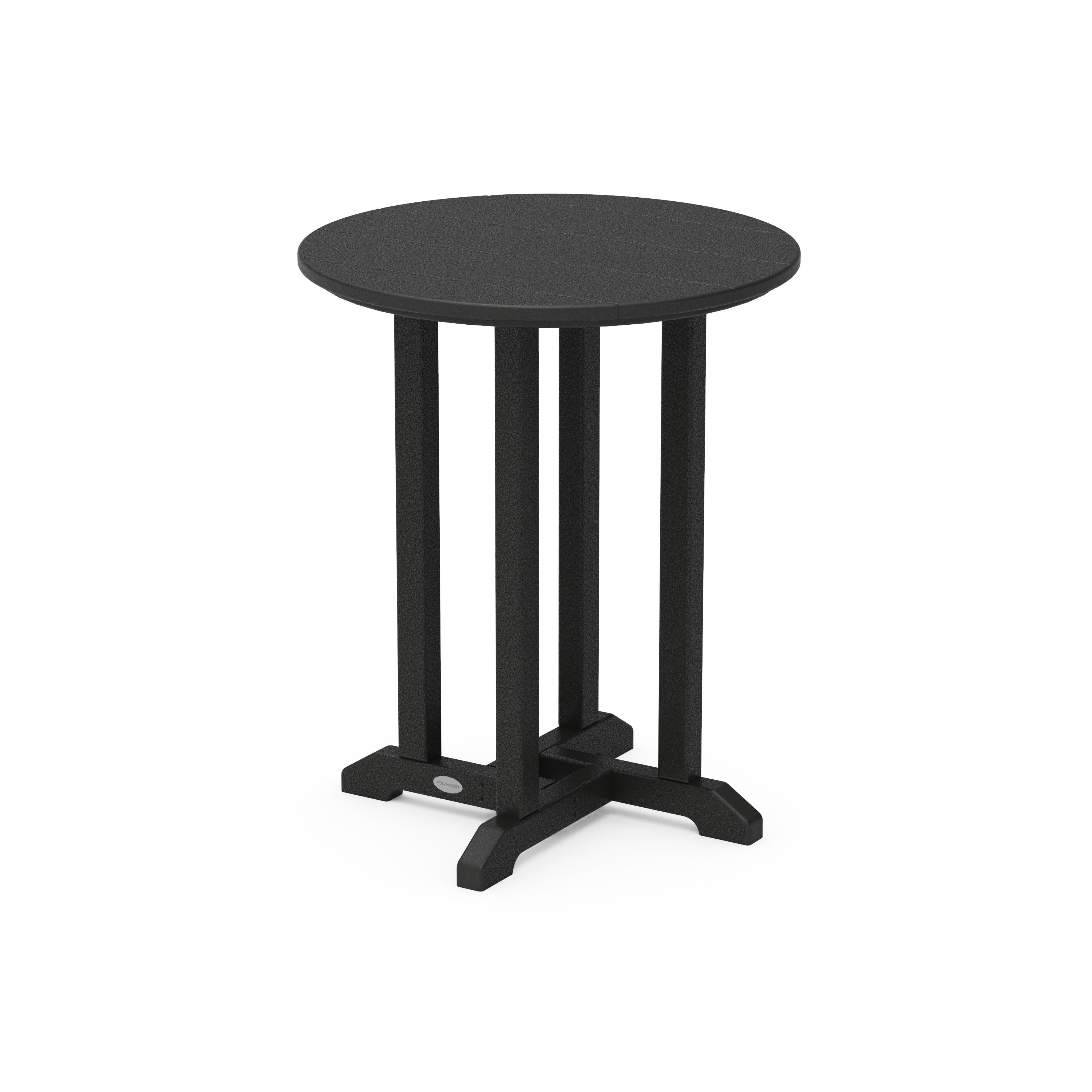 24" Round Farmhouse Bistro Table