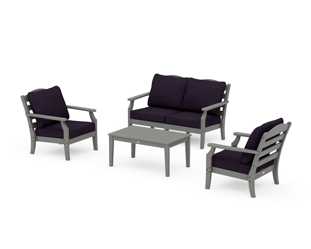 Savannah 4-Piece Deep Seating Set with Loveseat