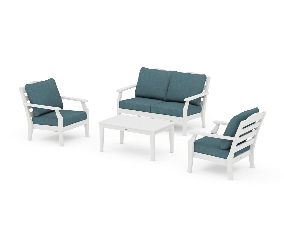 Savannah 4-Piece Deep Seating Set with Loveseat