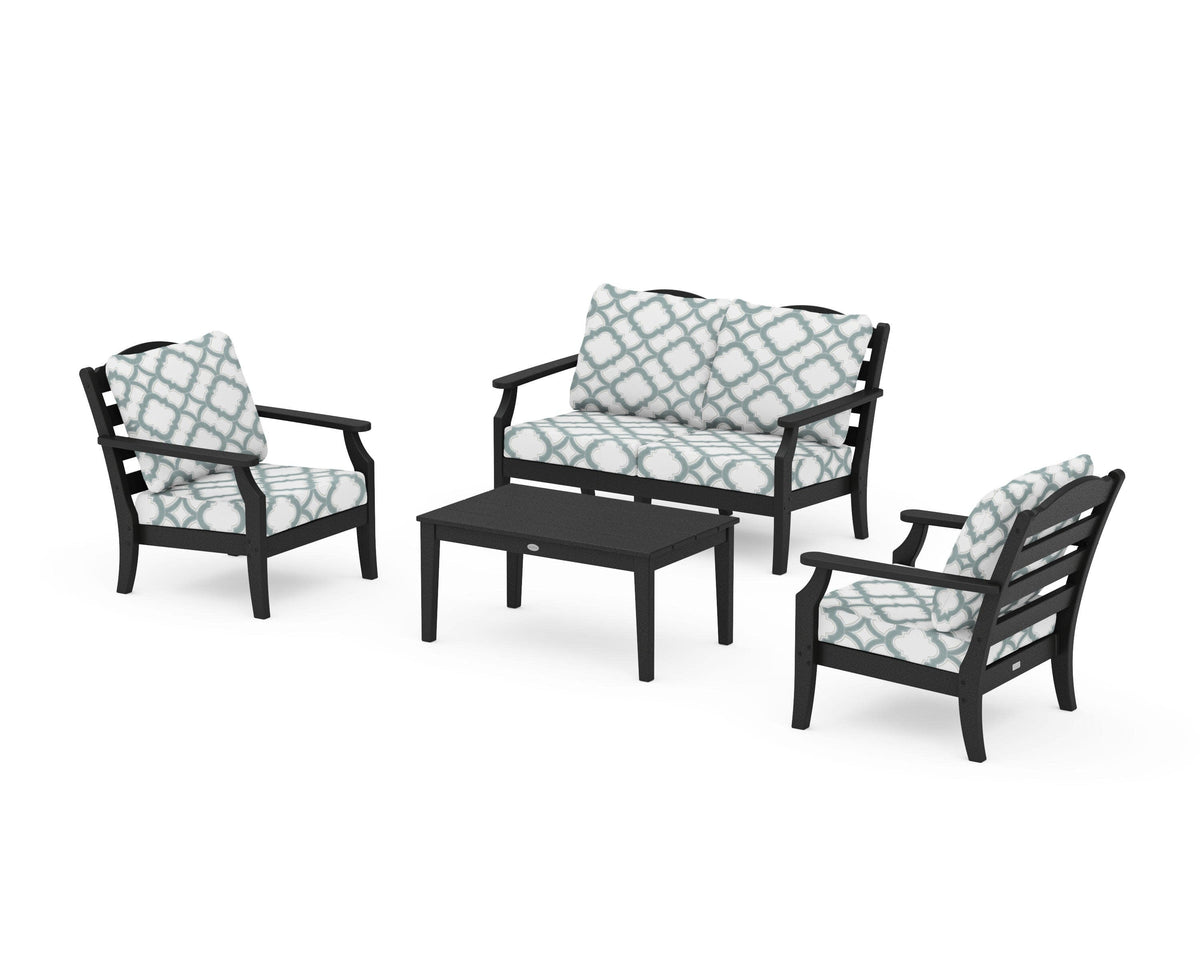 Savannah 4-Piece Deep Seating Set with Loveseat