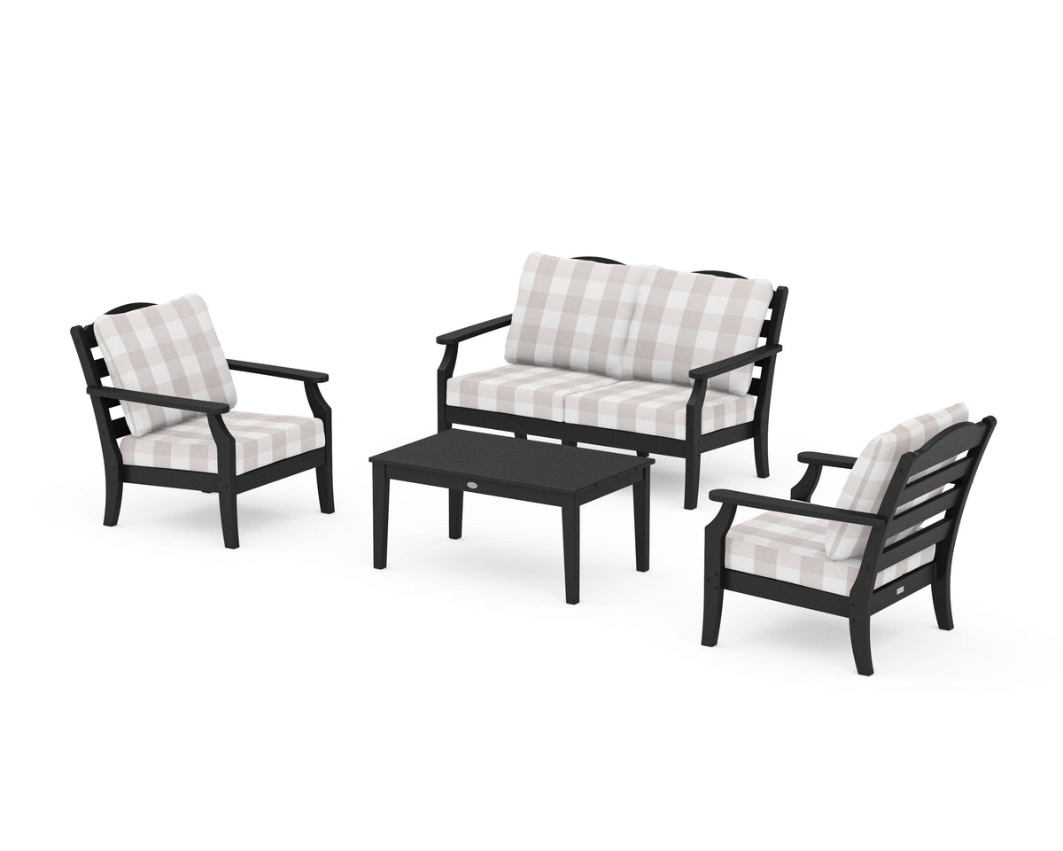 Savannah 4-Piece Deep Seating Set with Loveseat