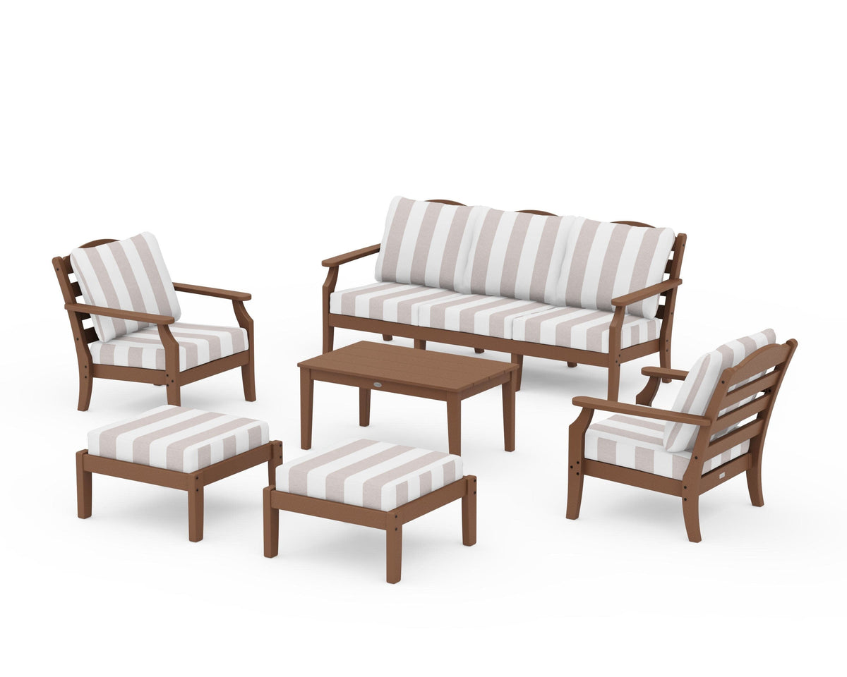 Savannah 6-Piece Lounge Sofa Set