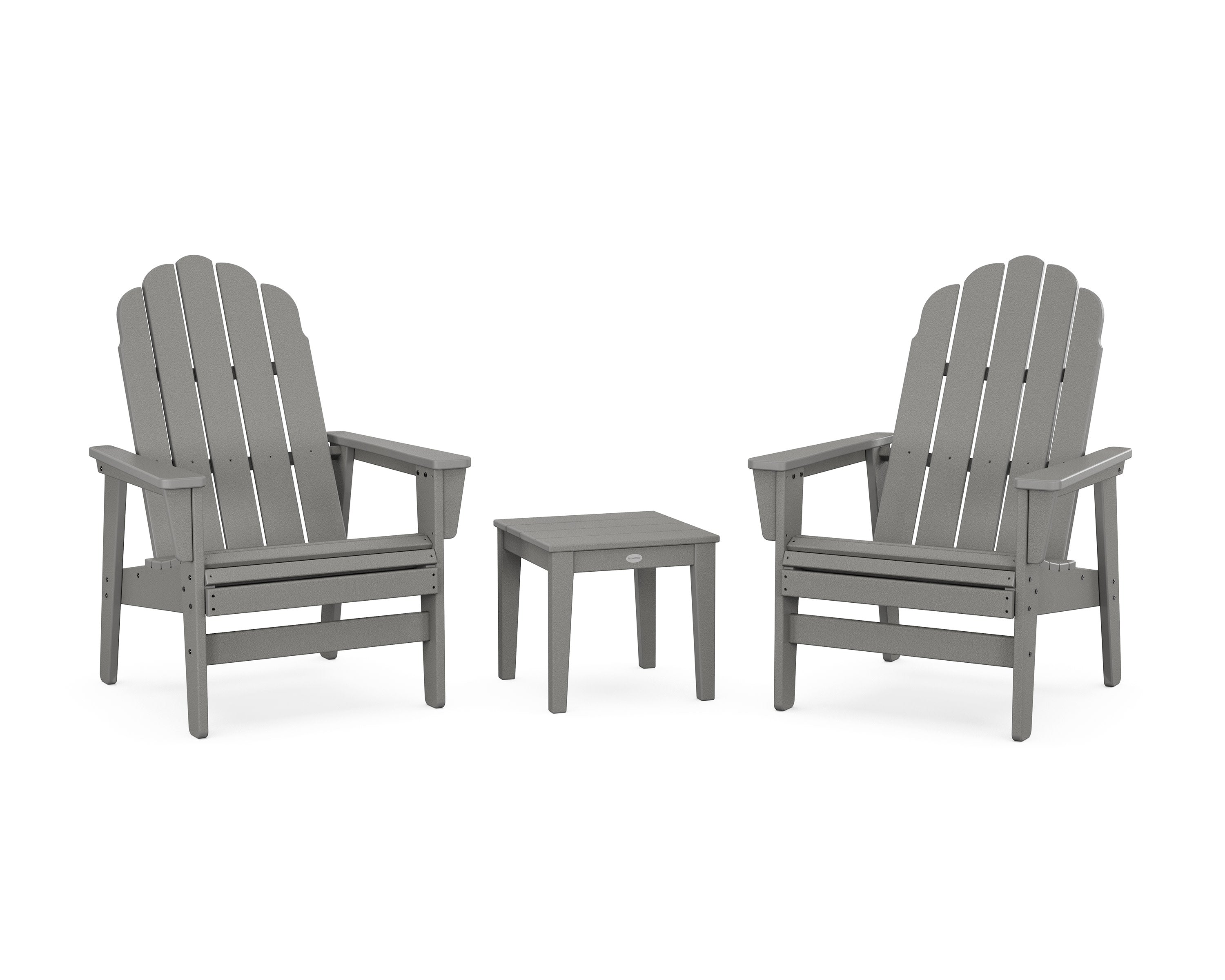 3-Piece Vineyard Grand Upright Adirondack Set
