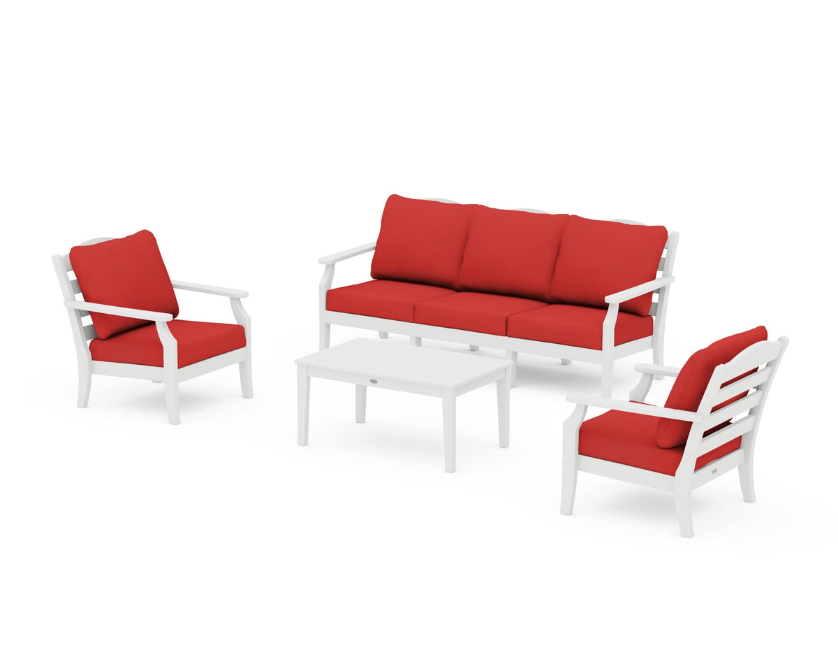 Savannah 4-Piece Deep Seating Set with Sofa