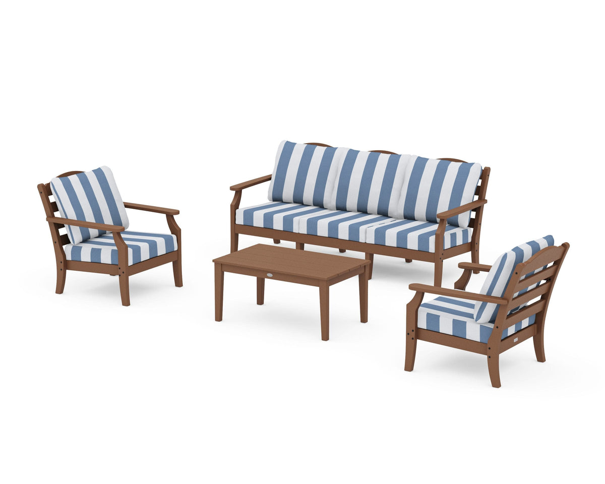 Savannah 4-Piece Deep Seating Set with Sofa