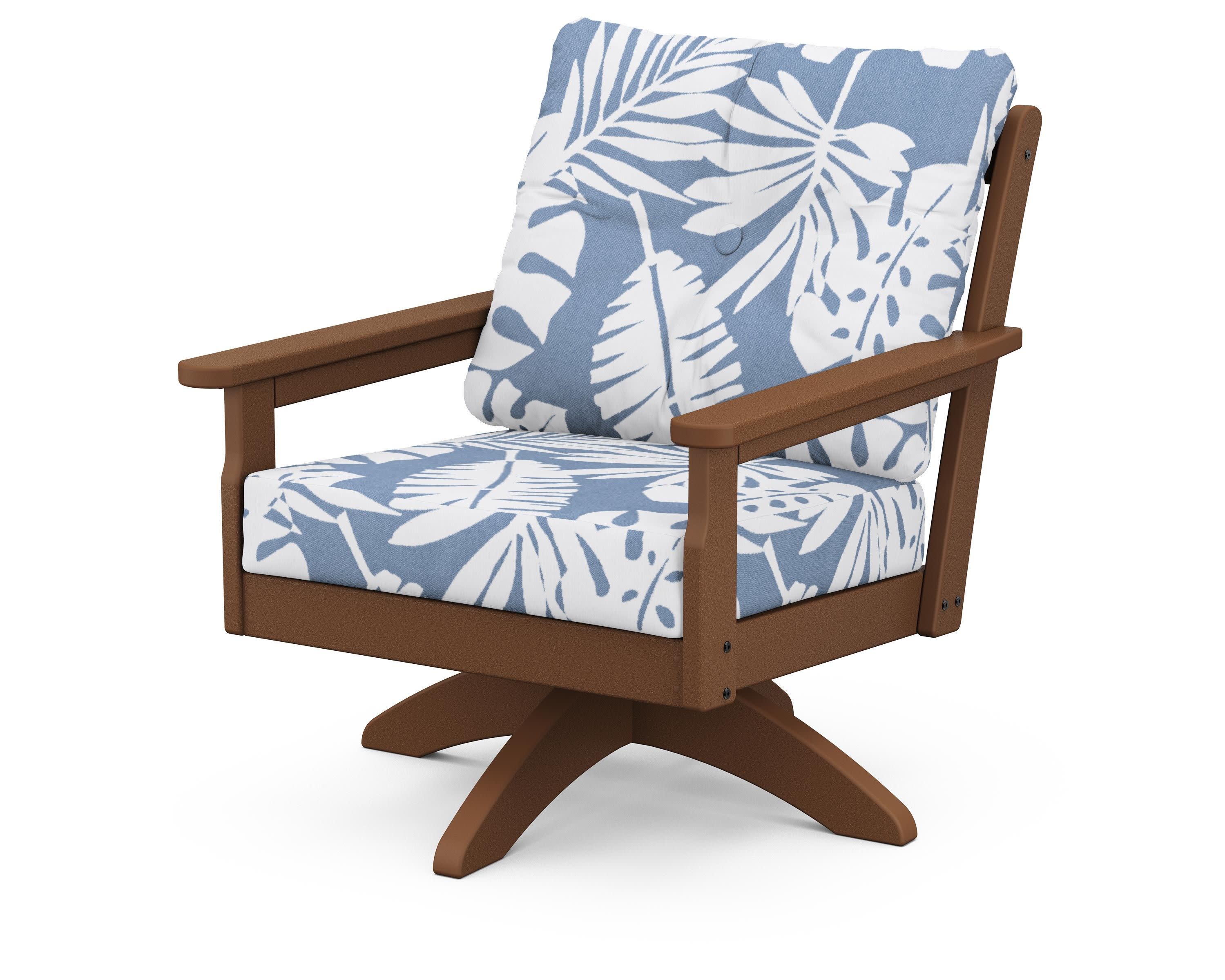 Vineyard Deep Seating Swivel Chair