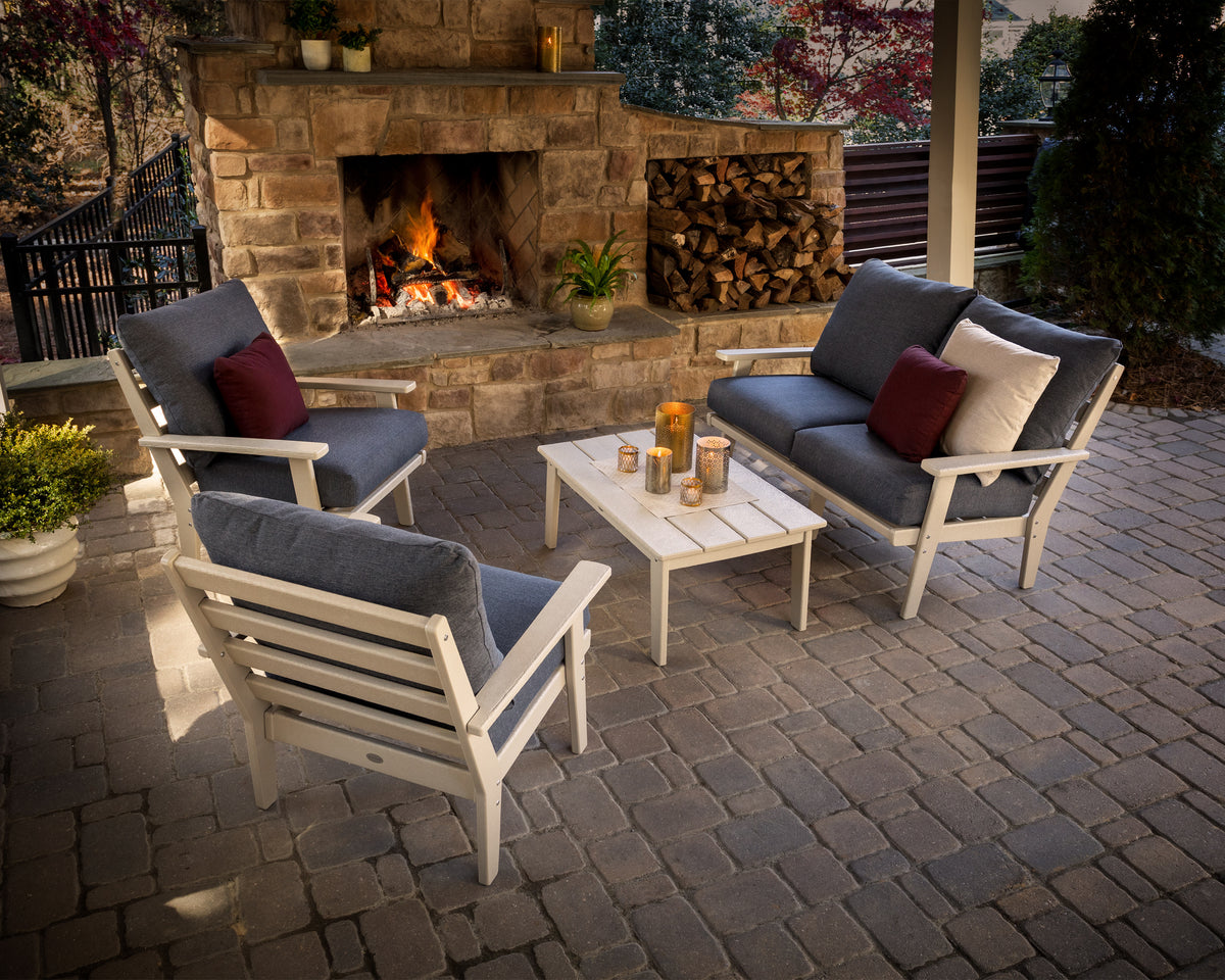 Grant Park 4-Piece Deep Seating Chair Set