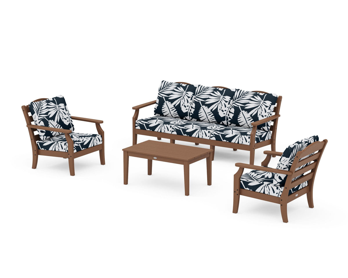 Savannah 4-Piece Deep Seating Set with Sofa