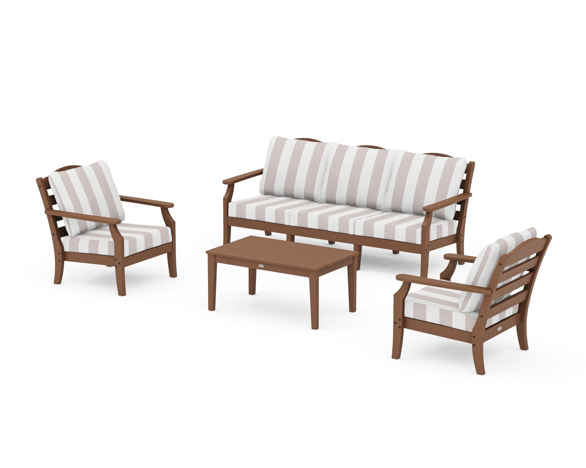 Savannah 4-Piece Deep Seating Set with Sofa