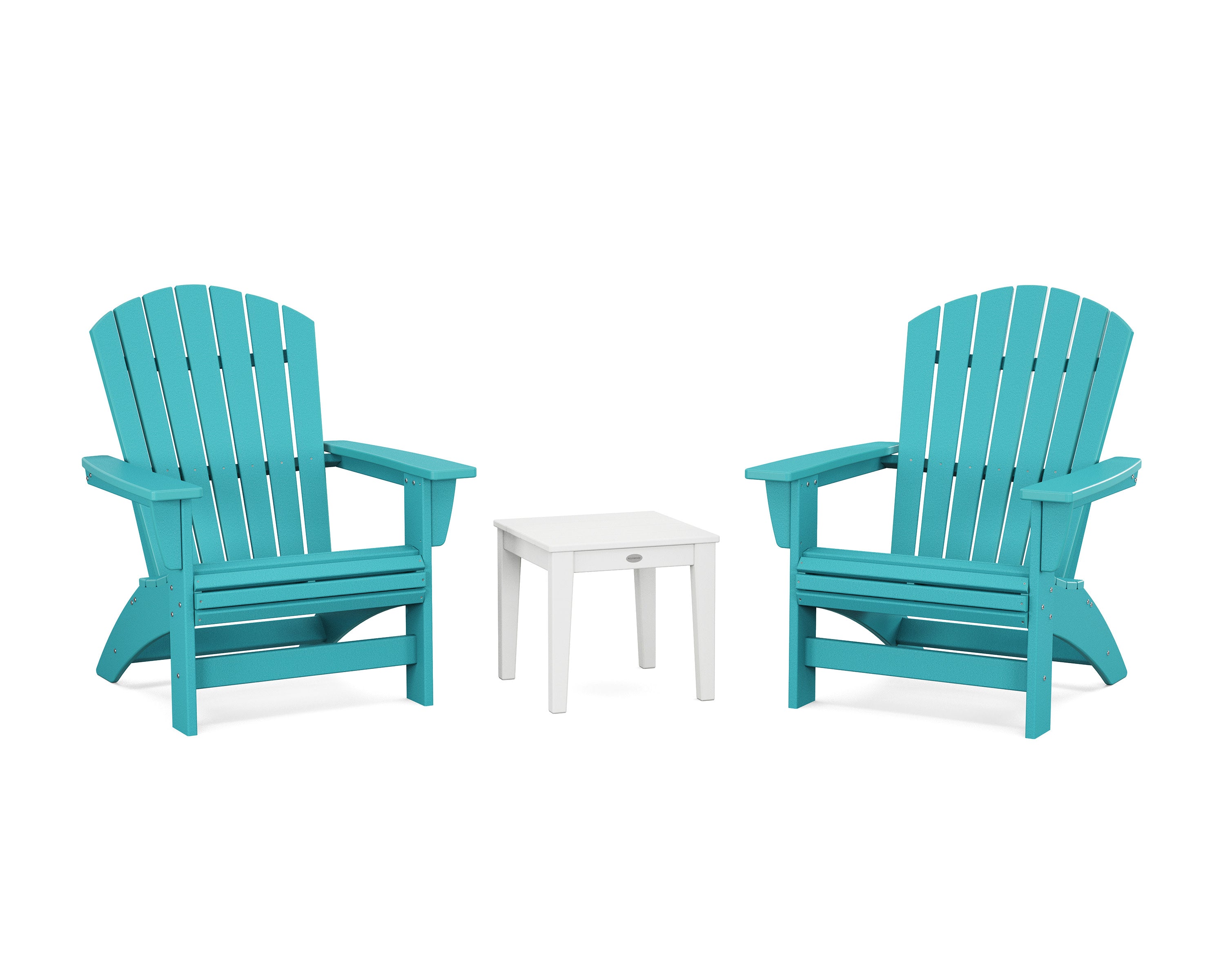 3-Piece Nautical Grand Adirondack Set