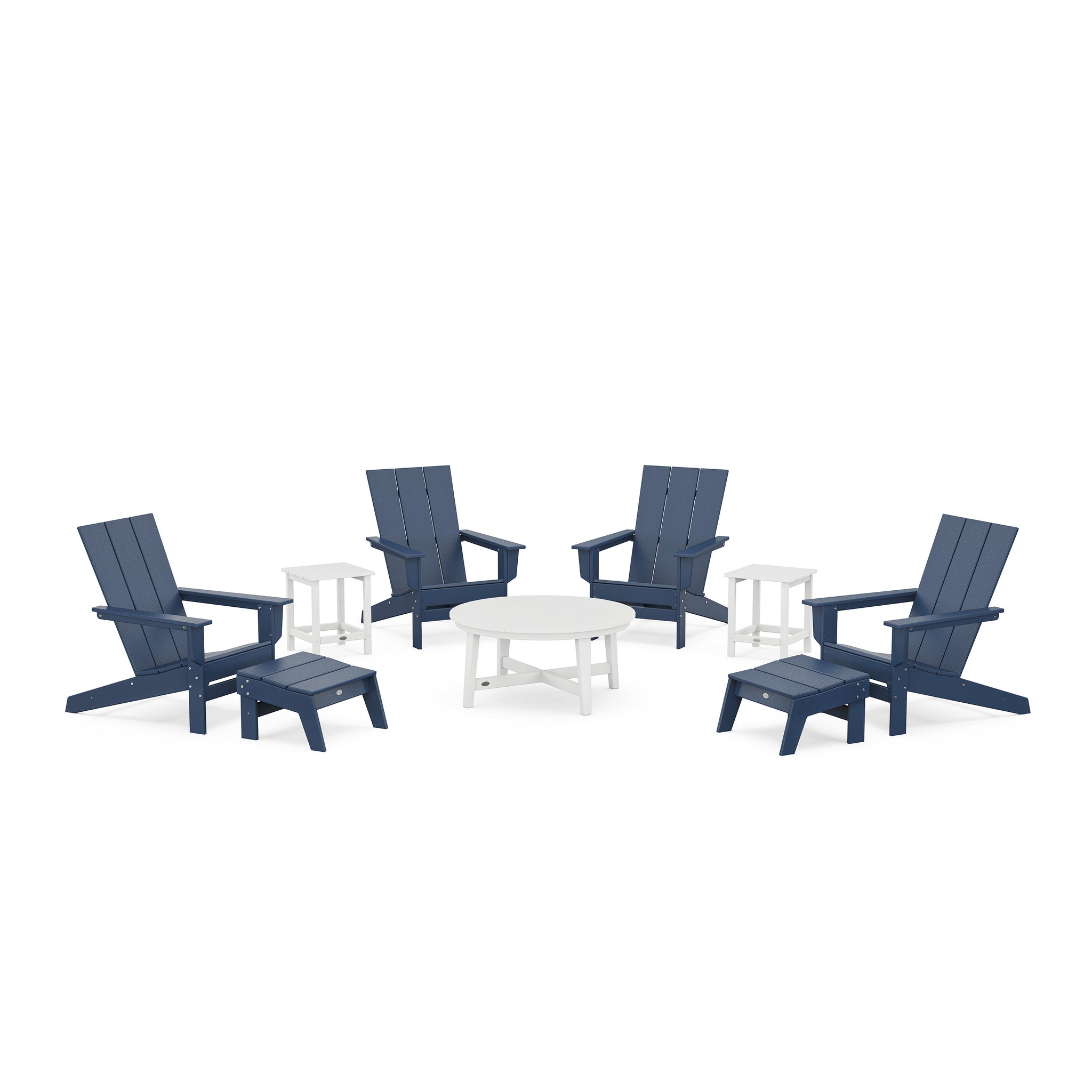 Modern Studio Adirondack 9-Piece Conversation Set