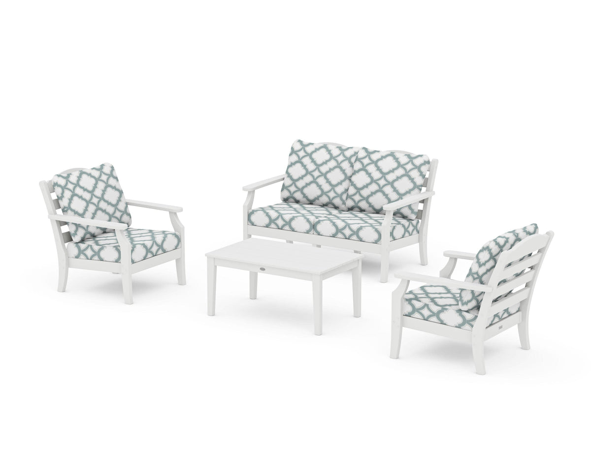 Savannah 4-Piece Deep Seating Set with Loveseat